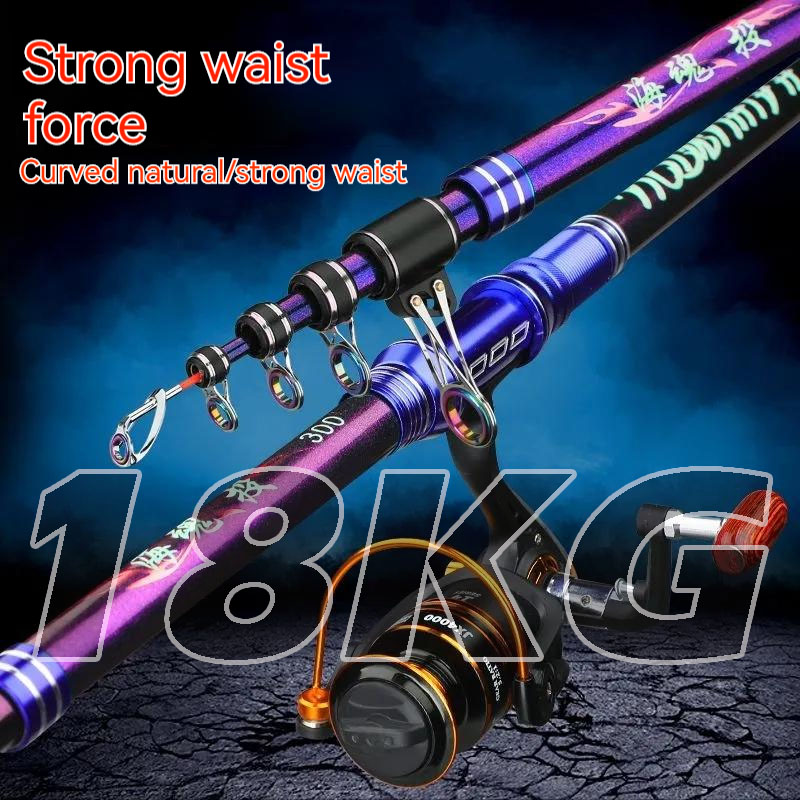 Developing Tank Reel - Canne da pesca Ultra dure 2.1-4.5m