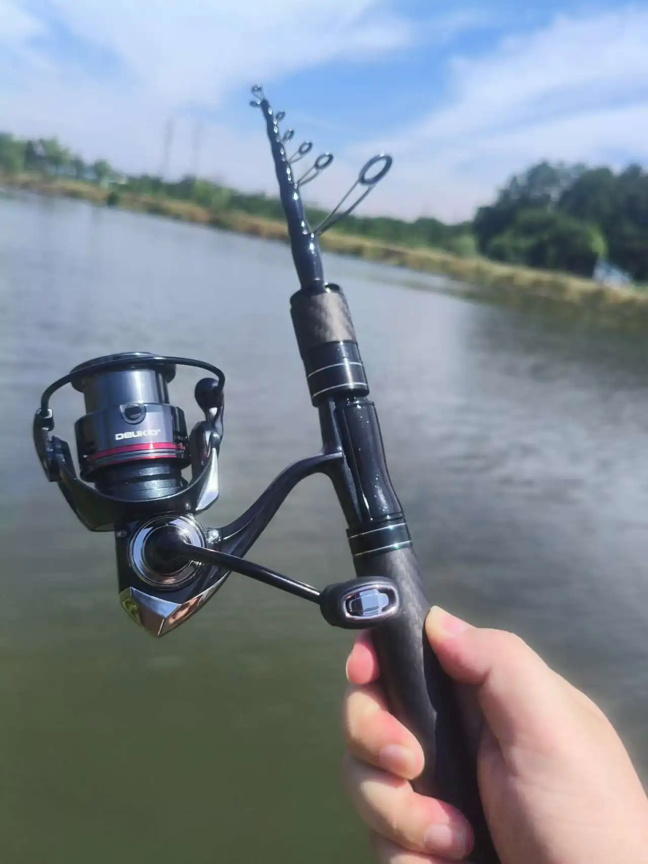Developing Tank Reel - DEUKIO Set Canna da Pesca e