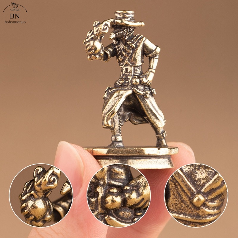 Vintage Collectible Ornaments - Figurine di cowboy da ballo in