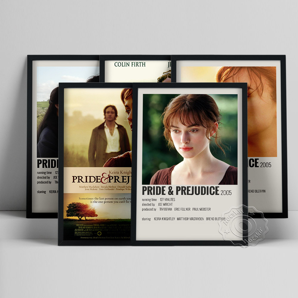 Vintage And Collectible Books - Poster del film Pride & Prejudice,