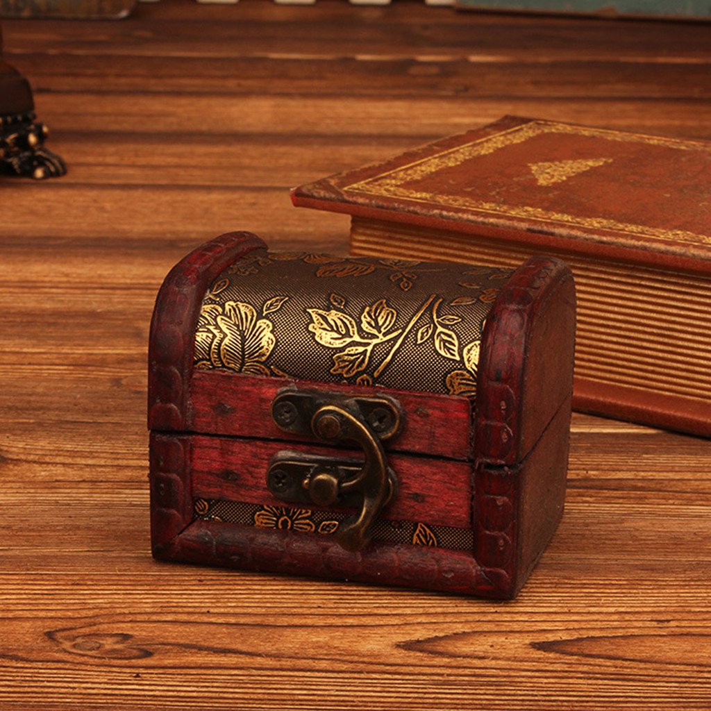 Vintage Collection - Scatola portagioie in legno stile vintage