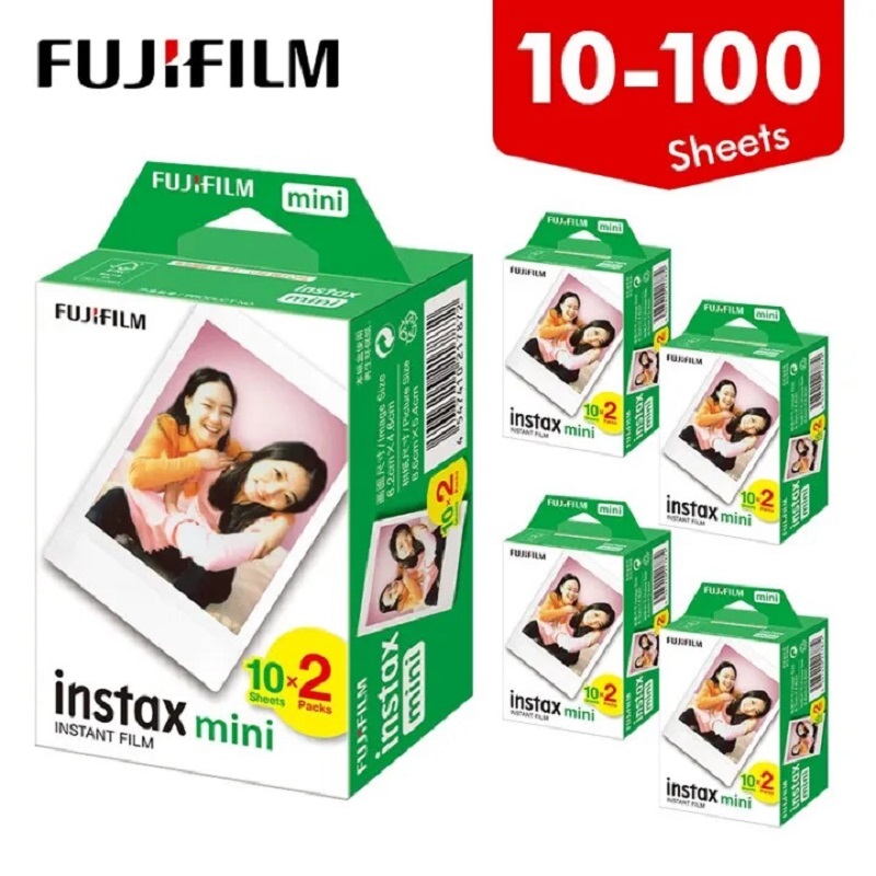 Super 8 Film Reel - Fujifilm Instax Mini Pellicola Bordo Bianco