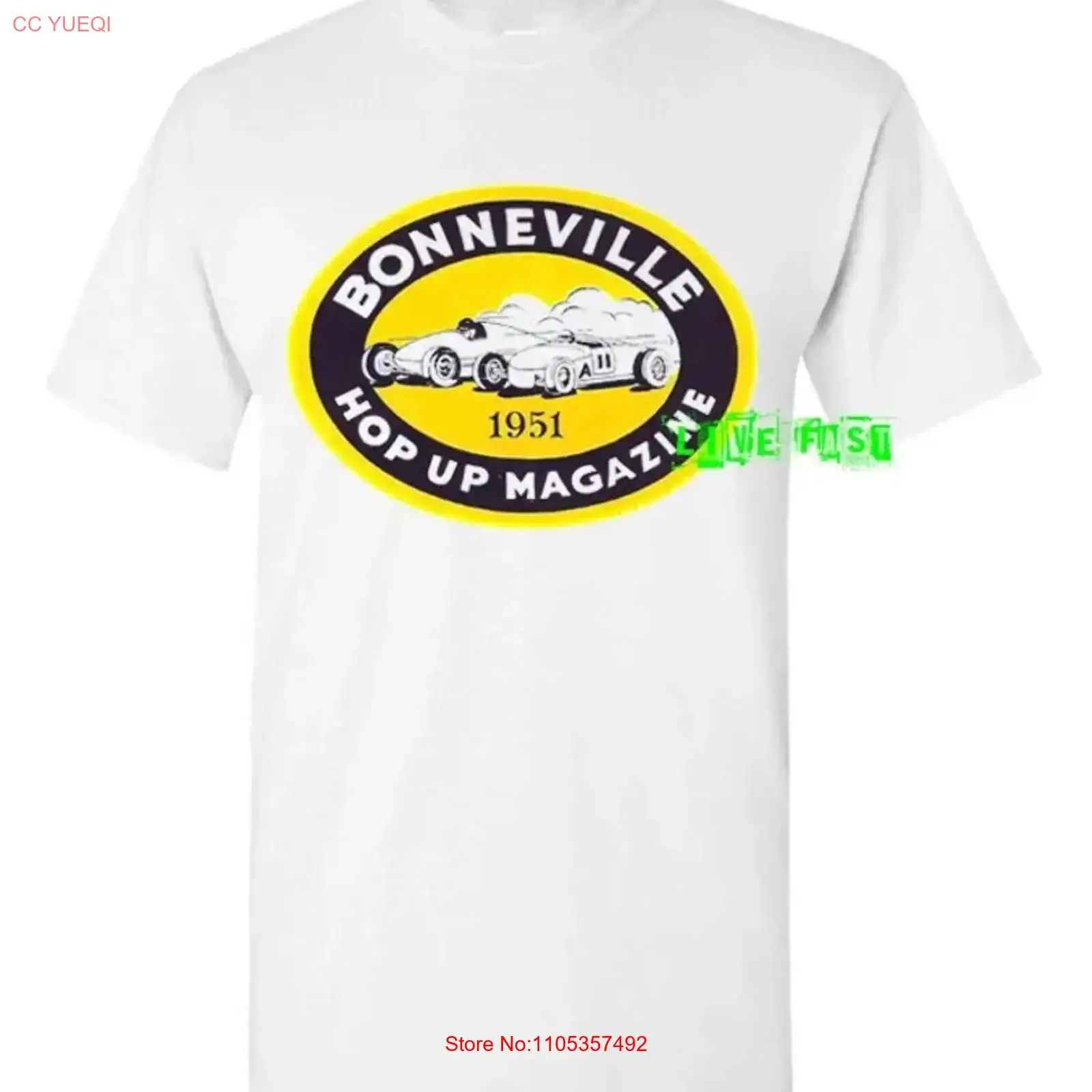 T-shirt BONNEVILLE SALT FLATS  - Collectible Vintage T Shirts recensione e prezzo