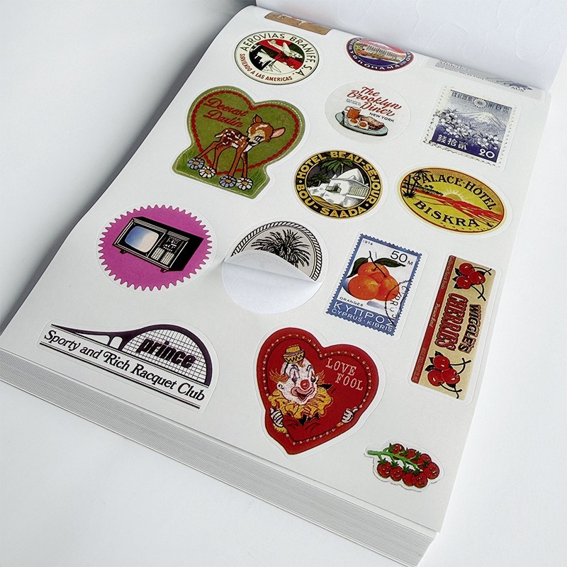 Nuovo Arrivo: Libro di Adesivi - Vintage And Collectible Books recensione e prezzo