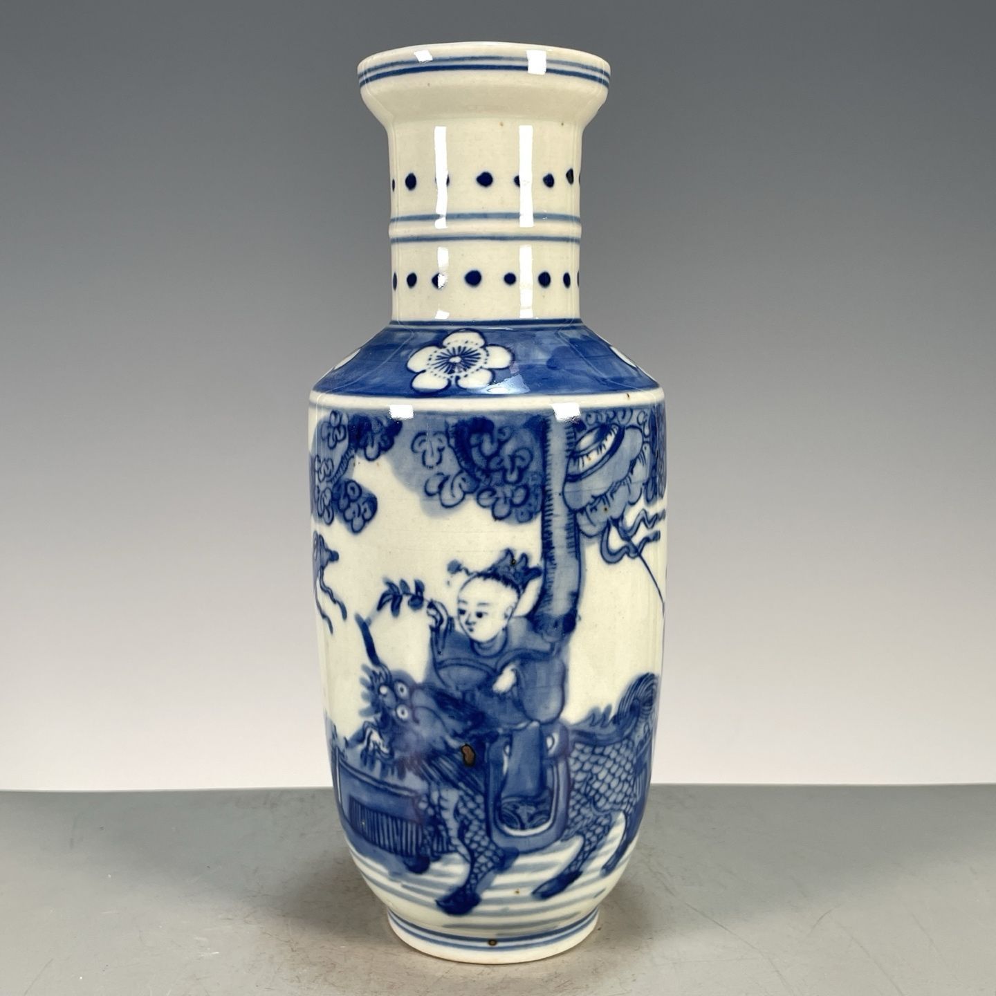 Vaso Rouleau in Porcellana Blu - Vintage Collectible Pottery recensione e prezzo