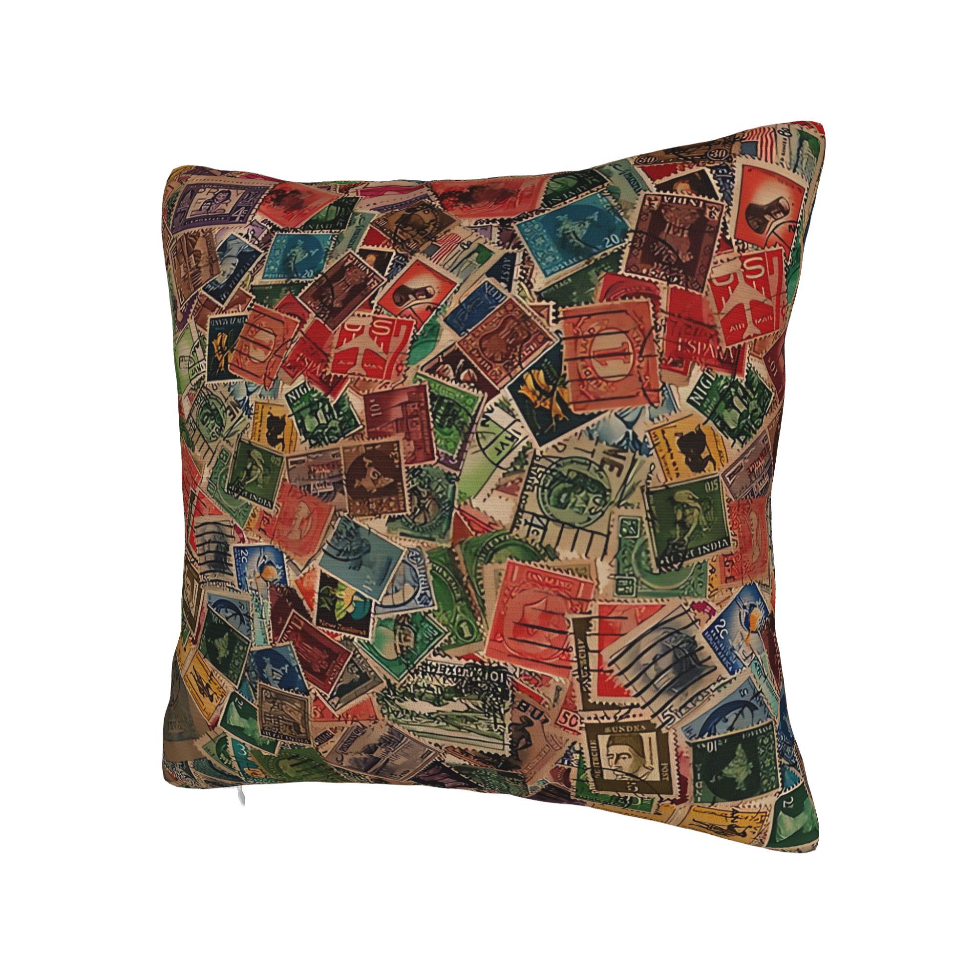 Elegante Fodera per Cuscino co - Collectible Vintage Postage Stamps recensione e prezzo