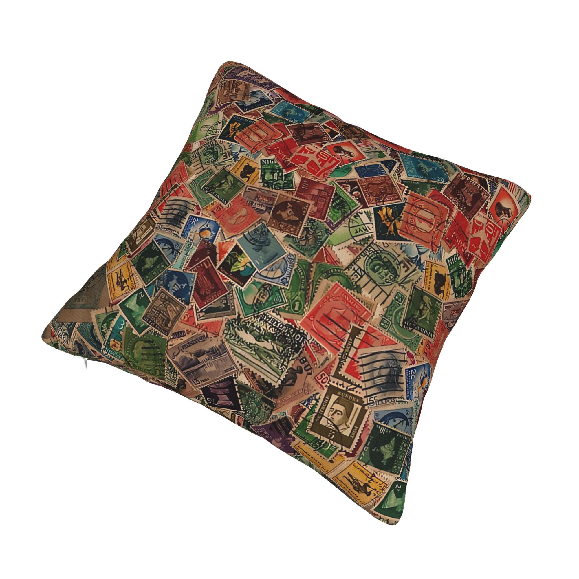 Elegante Fodera per Cuscino co - Collectible Vintage Postage Stamps recensione e prezzo