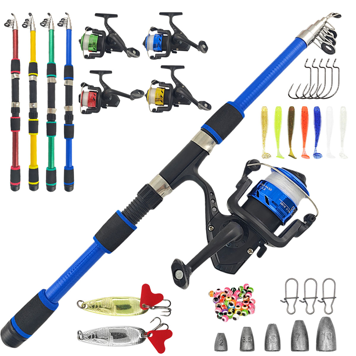 Canna da pesca e mulinello con - Developing Tank Reel recensione e prezzo