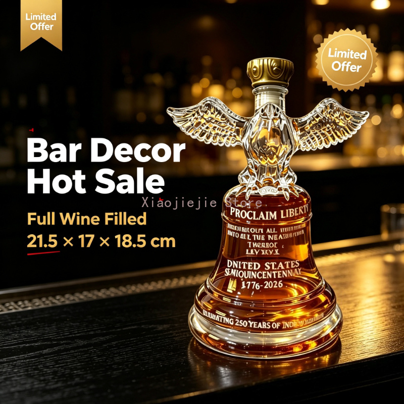 Decanter in Vetro con Campana  - Vintage Collectible Bottles recensione e prezzo