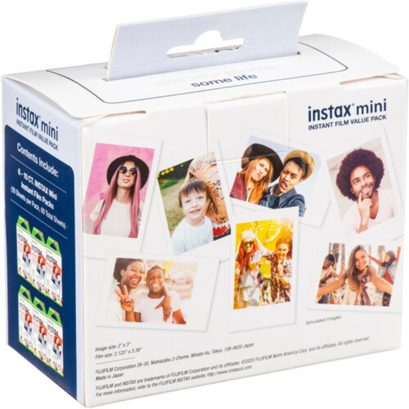 50/60 Fogli Fujifilm Instax Mi - Super 8 Film Reel recensione e prezzo