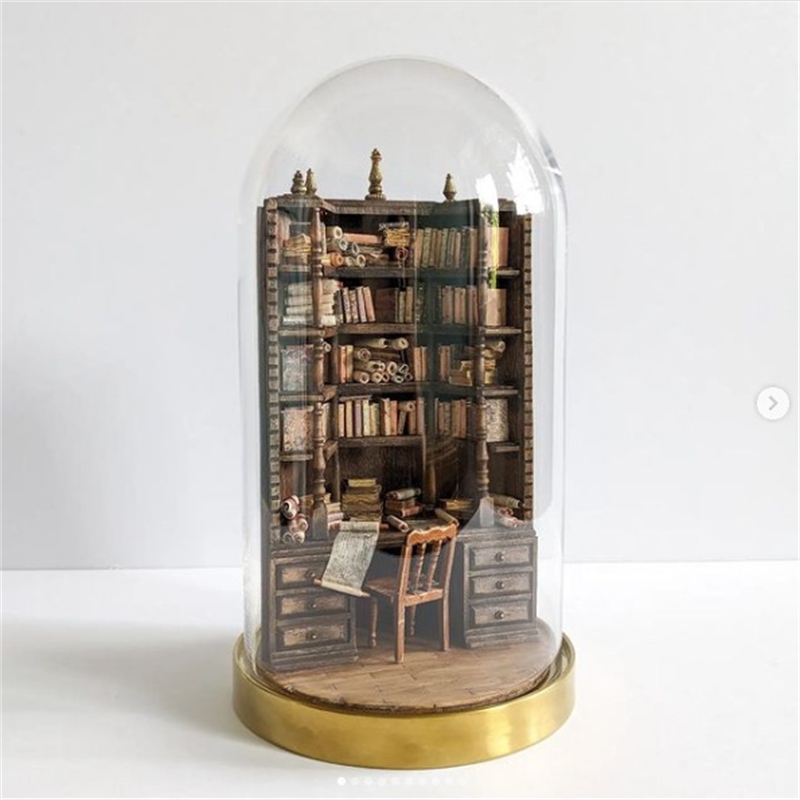 Libreria in Miniatura Decorati - Vintage And Collectible Books recensione e prezzo