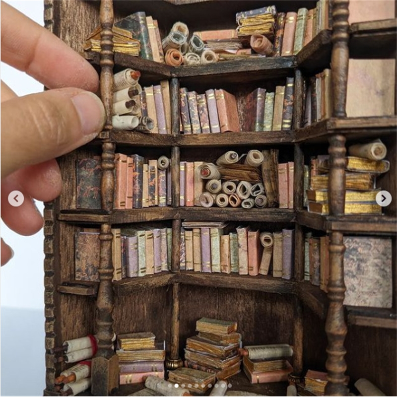Libreria in Miniatura Decorati - Vintage And Collectible Books recensione e prezzo