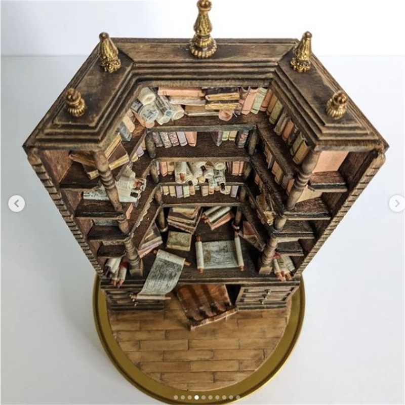 Libreria in Miniatura Decorati - Vintage And Collectible Books recensione e prezzo