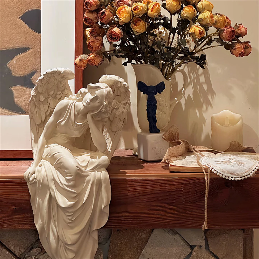 Statua in Resina di Angelo in  - Vintage Collectible Pottery recensione e prezzo