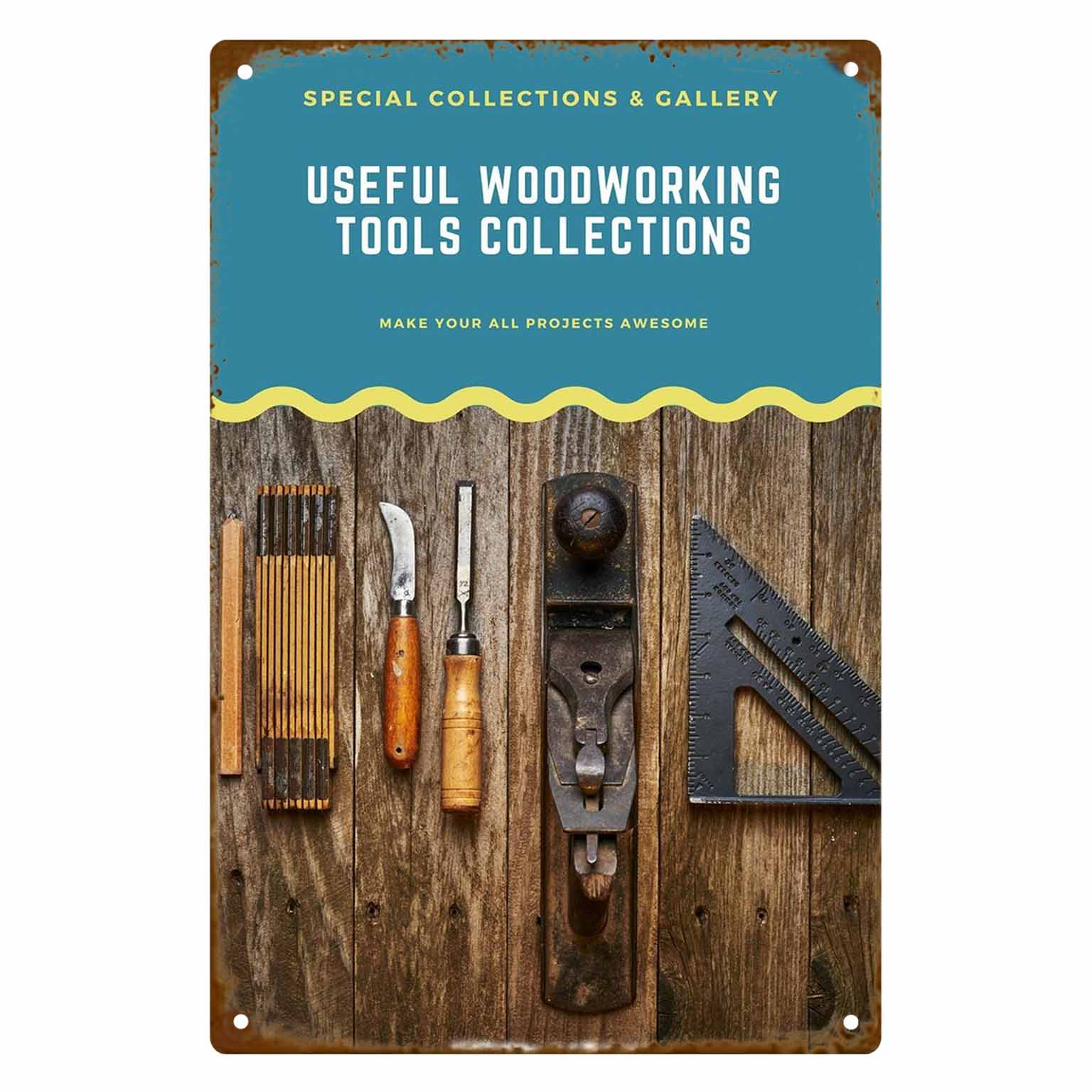 Insegna da parete vintage in m - Collectible Vintage Tools recensione e prezzo